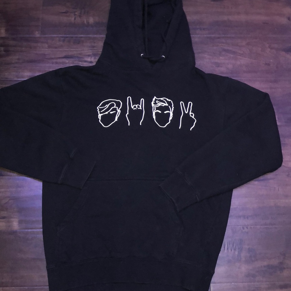 Black Dolan twins hoodie
